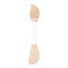 Escova de lavagem facial de silicone de duas cabeças, escova de limpeza facial, escova de lavagem do nariz, molde de filme de argila multicolorido, bastão de ajuste, escova removedora de maquiagem clarisonic