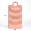 Tabla de Lavar Mini Pequeña Antideslizante de Plástico para Uso Doméstico, Tabla de Lavar de Mano, Venta Directa del Fabricante