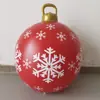 Venta Caliente Transfronteriza Novedad Bolas Inflables de Navidad Decoraciones Navideñas para Exteriores Globo Diseño de Lugar Festivo Bolas de Navidad