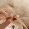 Brincos de Argola Larga Coreanos Novos Versáteis da Moda com Zircônia Super Brilhante, Brincos de Estilo Minimalista, Acessórios de Orelha Elegantes