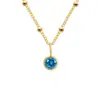 Colar St.delan Europeu e Americano Dezembro Feminino Moda Ins Colar da Moda Pingente Pedra Bruta de Diamante Lote