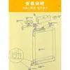 Múltiplos estilos de trilho de suspensão para porta de correr de cozinha, roda guia de suspensão, trilho guia, canaleta deslizante, trilho de porta de empurrar e puxar, trilho deslizante de alta resistência para portas, móveis, material de alumínio