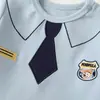 Romper Nuevo de Otoño Estilo Academia Dibujo de Corbata Ropa para Gatear de Bebé Ropa Infantil Simple de Manga Larga Estilo Otoño