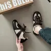 Zapatillas de entrenamiento alemanas de moda estilo retro con bloques de color 2026 para mujer, patchwork de lino, de caña baja, versátiles, deportivas casuales, versátiles, zapatillas Forrest Gump