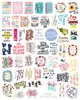 100 adesivos chineses clássicos inspiradores de cores não infratoras letras em inglês mala estojo de viagem copo d'água à prova d'água gravata