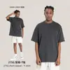 Personalização de Pipa Marca Americana Tendência Camiseta Masculina Manga Curta Ombro Caído Algodão Pesado Jovem Casual Solta para Homens