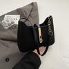 Bolso Pequeño para Mujer 2024 Nuevo Moda Casual Bolso de Media Luna Popular de Nicho de Diseño de Moda Bolso de Hombro Bolso de Axila
