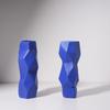 Jarrón de Cerámica Longli Simple Creativo Hogar Artesanías de Cerámica Jarrón Azul Klein Adornos Decoración del Hogar