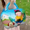 Bolsa de Mão Criativa Grande Balão Formato de Bola Fofa Bolsa Transversal Decoração para Fotos Atmosfera Escola Shopping Center Presente