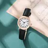 Reloj preppy súper popular para mujer correa fina esfera pequeña examen estudiantil temperamento estilo de correa simple artístico pequeño