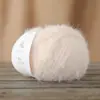 Diretamente do Fabricante, Fio de Lã Mista Longo Peludo para Chapéus, Cachecóis e Roupas Kits de Material para Tricô à Mão