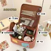 Bolsa de cosméticos para casa pequena Bolsa de armazenamento de viagem portátil de grande capacidade Bolsa de compras de alta cor Bolsa de compras para meninas Bolsa de compras por atacado