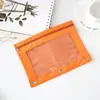 Nova bolsa de arquivo de escritório colorida B 166,67cm polegada Pano Oxford perfurada removível bolsa de papelaria 12 cores bolsa para caneta de três furos