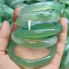 Pulseira de jade de alta qualidade feita de material de jade fino, joia requintada, pulseira redonda genuína feita de material de jade fino, acessórios de jadeite no atacado