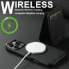 Adequado para iPhone 18 Capa de Couro para Celular Dois em Um, Samsung S26 Porta-Cartões Magnético, Carregamento Sem Fio Magsafe, Google