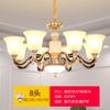 Nuevo Candelabro Estilo Europeo, Lujoso y Atmosférico, Candelabro Moderno para Sala de Estar, Comedor, Dormitorio, Escaleras, Lámpara Zhongshan, Lámpara de Velas