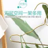 Percha Personalizada de Aleación de Aluminio Espacial Percha para Ropa de Adulto Percha Percha de Secado Acero Inoxidable Percha Antideslizante para Ropa Secado Casero