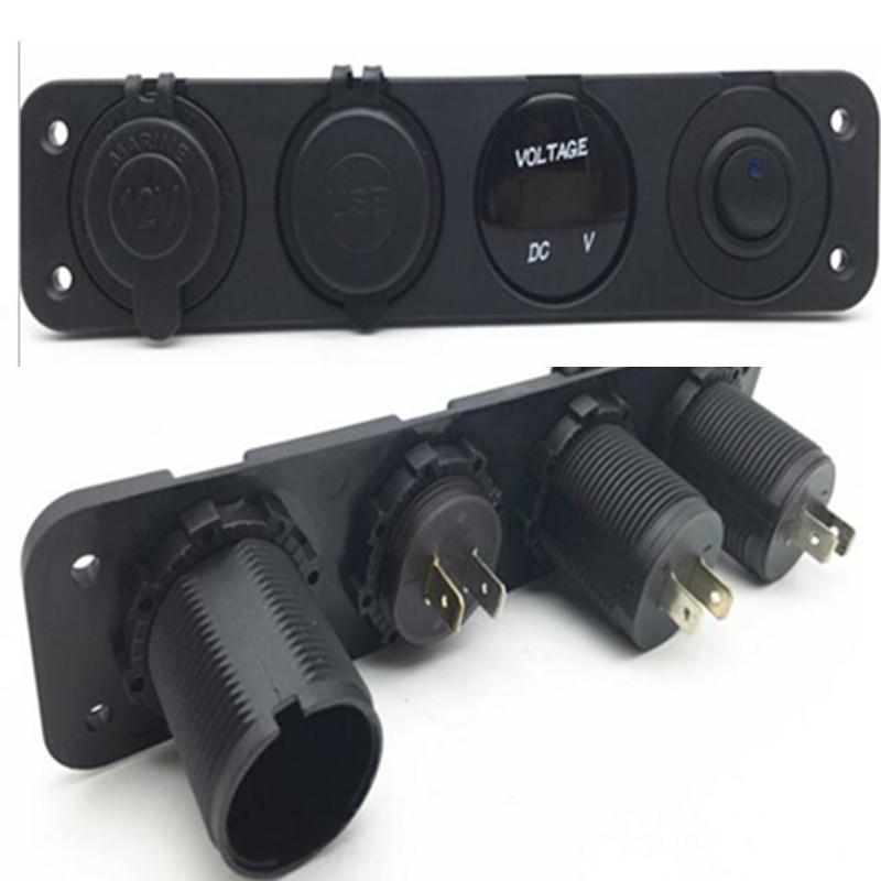 厂家 汽车房车游艇改装双USB4.2A手机充电器 5V 4.2A 升级款