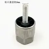 Accesorios para Patas de Banco de Trabajo para Estanterías de Piscina Comerciales Estufa de Gas Patas Redondas Patas Cuadradas Varilla Roscada con Base Accesorios