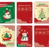 Navidad Limitado Colgante Oreja Papel de Filtro de Café Bolsa de Embalaje Exterior Casero Desechable Café Preparado a Mano Conveniente Comida Bolsa de Papel de Aluminio