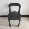 Venta Caliente Silla de Comedor Vintage de Madera Maciza Nórdica Hogar Retro Sala de Estar Simple Rey Silla Moderna Apartamento Pequeño Dopamina