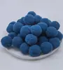 Ponto alta elasticidade pompom bolas de pelúcia coloridas bolas de pelo de poliéster pompons pequenos DIY brinquedos infantis sapatos chapéus acessórios