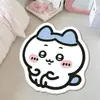 Alfombra de Patrón de Dibujos Animados Estilo Ins Imitación Cachemira Alfombrilla para Mesita de Noche de Dormitorio Material Felpa Alfombra con Forma Especial para Niños Alfombra de Entrada