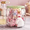 Banquito Almacenamiento para Niños, Juguetes de Peluche, Muñecas, Caja de Almacenamiento, Contenedor para Artículos Varios, Banquito de Almacenamiento Transparente