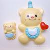 Accesorios de resina DIY Joyería Oso de mantequilla de dibujos animados Pegamento para el cabello Horquilla Diadema Taza de agua Zapato Flor Funda de teléfono móvil Colgante