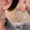 Novos Brincos de Argola Exagerados para Mulheres 2025, Luxo Acessível, Brincos Elegantes de Alta Qualidade, Brincos Adequados para Rostos Redondos