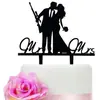 Tarjeta de Boda de Acrílico Tarjeta Pareja Propuesta Tarjeta de Pastel de Boda de Acrílico Tarjeta Paquete de Pastel Exquisito