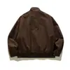 Yidao Vintage 2026 Primavera Nuevo Estilo Callejero Americano Tendencia Chaqueta Casual para Exteriores para Hombres y Mujeres Abrigo de Cuello Alto de Pareja
