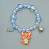 Pulsera Nueva para Niñas, Estilo Versátil para Viajes de Bebé, Joyería Linda de Conejo, Joyería para la Mano de Niña Pequeña, Estilo Princesa