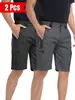 2026 Moda de Rua Masculina de Verão Transfronteiriça Secagem Rápida Versátil Militar Tendência Resistente ao Desgaste Cor Sólida Calças Táticas Atacado
