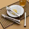 Pinzas para hielo de acero inoxidable 316, pinzas antideslizantes para cubitos de hielo, pinzas para terrones de azúcar de café, pinzas para alimentos de frutas, pinzas para barbacoa