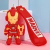 2025 Marvel Vengadores Superhéroe Llavero Colgante Iron Man Figura Familiar Accesorios Pequeño Regalo