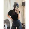 Al por mayor 2025 Otoño/Invierno Nuevo Estilo Coreano Gorro de Lana Tejida Bordado con Letra Estilo Callejero Gorro Holgado