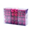 Bolas de Natal, Decorações de Árvore de Natal, Acessórios para Pendurar, Bolas Decorativas de Natal de Plástico Dourado Galvanizado, Enfeites de Bola de Ano Novo