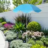 Sombrilla para Plantas Flor en Maceta Protector Solar Goma Plateada Aislamiento Aluminio Aleación Telescópico Pequeño Paraguas de Pesca