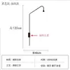Lámpara de Pared Minimalista para Mesita de Noche de Dormitorio Lámpara Decorativa Simple Moderna Nórdica para Mesita de Noche Iluminación Creativa con Atmósfera LED