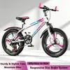 Bicicleta de Montaña para Adolescentes, Rodada Suave y Freno de Disco Confiable