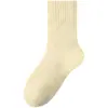 Calcetines de Felpa para Mujer, Otoño e Invierno, de Media Pantorrilla, Engrosados, Cálidos, Adecuados para Pisos del Noreste, Nuevo Modelo 2025, Directo del Fabricante