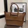 Cross2026 Bolso Grande Nuevo Retro de Otoño para Mujer, Bolso de Mano Casual para el Trabajo, Bolso Tote Versátil para el Día a Día