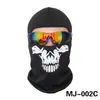 Máscara Táctica Ghost Riding de Call of Duty Máscara de Calavera con Agujero Único Gorro Estampado Máscara Antipolvo para Motocicleta