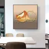 Pintura em Porcelana de Cristal, Pintura Decorativa para Sala de Estar, Pintura para Pendurar na Sala de Jantar, Pintura para Pendurar de Luxo Leve para Quarto, Pintura Plana Moderna em Vidro Temperado, Escritório