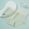 Calcinhas de algodão com renda feminina Calcinhas femininas de cintura média antibacterianas para meninas Algodão Meninas fofas tamanho grande feminino japonês atacado
