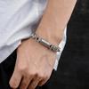 Pulsera Irregular de Onda de Agua para Hombre, Estilo Grueso, Audaz, Simple Ins, Estilo Europeo y Americano, Joyería Hip-Hop Biker