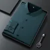 Camisas de Manga Larga Populares para Hombre Invierno 2025, Ropa Casual de Invierno para Hombres de Mediana Edad, Acolchado de Terciopelo, Camisas Térmicas sin Planchar, Dropshipping