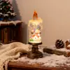 Decoraciones Navideñas Nuevas Transfronterizas, Luces de Velas, Luces de Copos de Nieve, Luces de Bola de Cristal Navideña, Regalos Creativos de Navidad