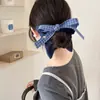 Pañuelo Cuadrado Pequeño Floral para el Cabello, Cuerda para el Cabello Estilo Girly, Goma para el Cabello de Chica Dulce, Nuevo Estilo 2025 Accesorio para el Cabello, Estilo Perezoso